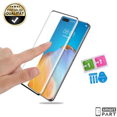 3D Display Schutzglas Für Huawei P40|LITE|PRO Full Cover Glass 9H Panzerfolie