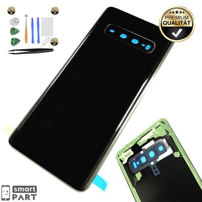 Ersatz Backcover Akkudeckel Für Samsung Galaxy S10|S10 + Plus|S10e Schwarz Black