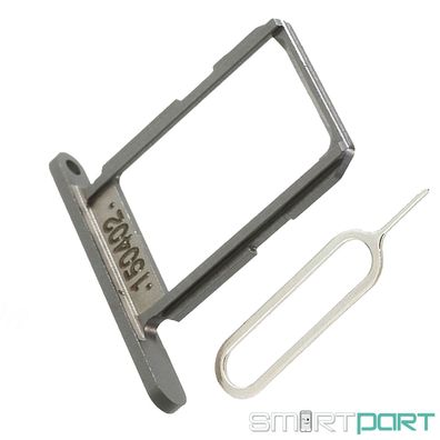 FÜR Samsung GALAXY S6 SIM KARTEN HALTER GRAU Adapter FACH G920F GRAY + NADEL PIN