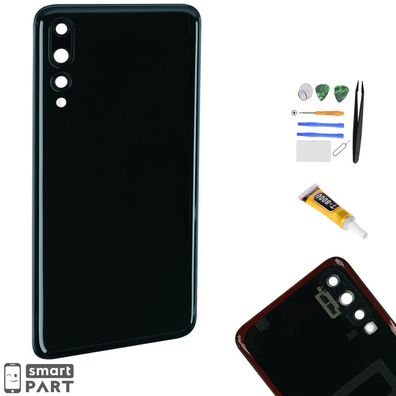 Ersatz Backcover Akkudeckel Für Huawei P20 Pro CLT-L29 Premium Rückseite Black