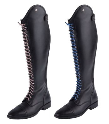 Waldhausen Reitstiefel Portland Polo inklusive zwei Paar glitzernder Schnürsenkel