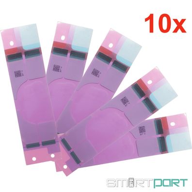 10x FÜR iPHONE 8 PLUS AKKU Klebeband Klebestreifen Batterie TAPE Adhesive PAD