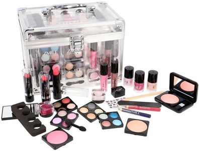 Profi Schminkkoffer Acrylic Set Make-up Kosmetik Koffer Schmink Set Acryl