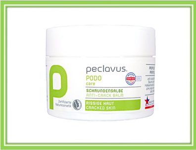 Peclavus Schrundensalbe Fußcreme 50ml |€200, -/ L