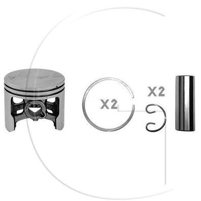 Kolben komplett für DOLMAR Mod : PS9000, PS9010 Orig. : 024132020