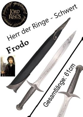 NEU Herr der Ringe Schwert Frodo 61cm groß für Cosplay Sammler Fans LOTR LARP