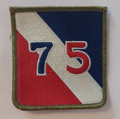 US Patch Aufnäher U.S. Army 75th Infantry Division Schulterpatch WKII Repro