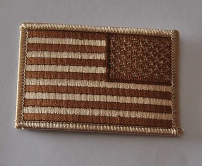 USA Patch Aufnäher Aufbügler Desert rechts