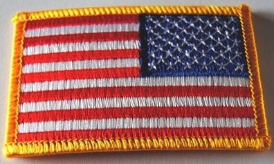 USA Patch Aufnäher Aufbügler rechts