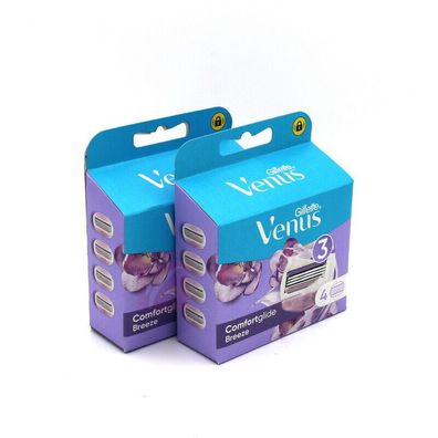 8x Gillette Women Venus Breeze Ersatzklingen Rasierklingen Frauen 2x 4er Packung