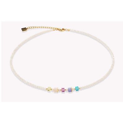 Collier - Edelstahl gold - Joyful multicolor