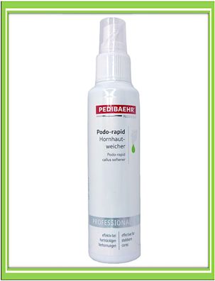 Pedibaehr Podo-rapid Hornhautweicher 100ml |€60, -/ L