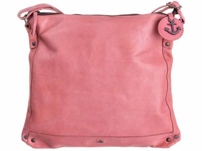 Harbour 2nd Vera Leder Shopper - Farben: flamingo