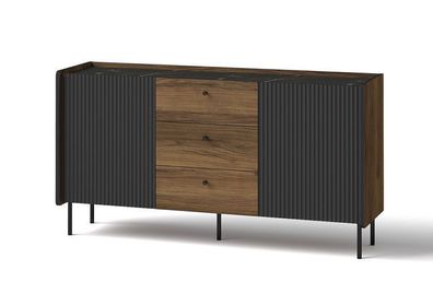 Komoda Prestigo P5 Sideboard 150x79x40 cm 2 Türen 3 Schubkästen