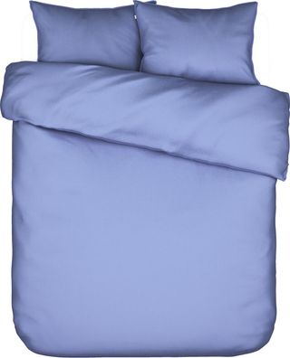 Essenza Bettwäsche-Garnitur Satin Minte Farbe Lavender blue Größe 135x200 + 80x80