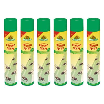 Neudorff Permanent FliegenSpray - 6x 750 ml