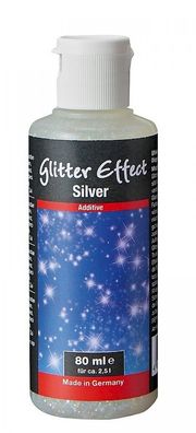 Pufas Glitter Effect 0,08 Liter silber