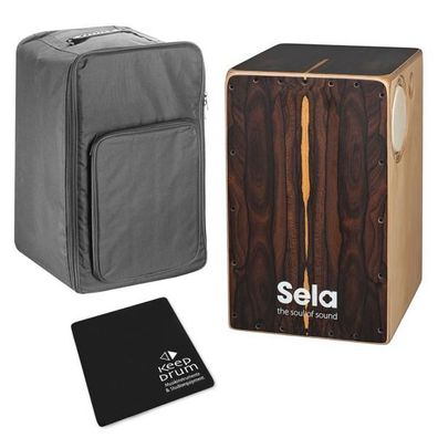 Sela Cajon SE-IC1 Iconic Ziricote mit Tasche und Sitzpad