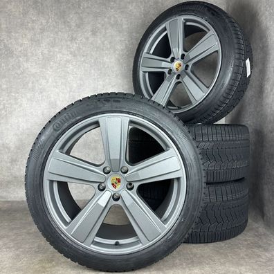 Winterräder Cayenne E3-II 22" Original Exclusive Design Felgen Turbo 9Y0044603R