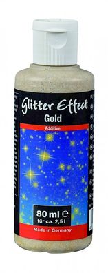 Pufas Glitter Effect 0,08 Liter gold