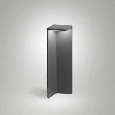 Fabas Luce 6538-10-299 Solar LED Pollerleuchte Fold Bewegungsmelder 50cm dunkelgrau I