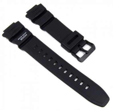 Casio Ersatzband Resin schwarz AE-2000 AE-2100 WV-200 10302043