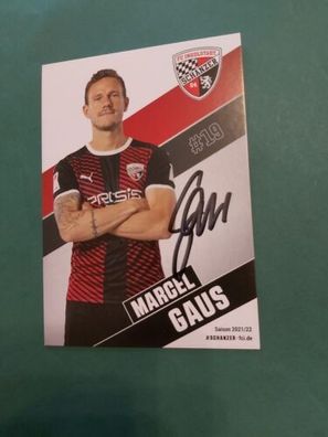 FC Ingolstadt , M. Gaus , Autogrammkarte , Fussball