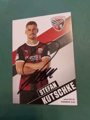 FC Ingolstadt , S. Kutschke , Autogrammkarte , Fussball