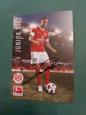 FSV Mainz 05 , J. Diaz , Autogrammkarte, Fussball