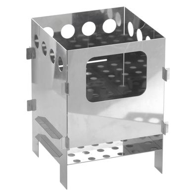 Hobokocher Notkocher Edelstahl Outdoorkocher Klappbar Faltkocher Campingkocher