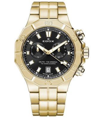 EDOX Delfin The Original Chrono 10113-37JM-NID Herrenuhr Delfin The Original Chrono