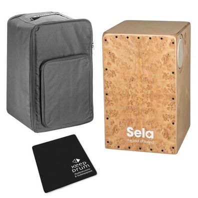 Sela Cajon SE-IC3 Iconic Oak Roots mit Tasche und Sitzpad