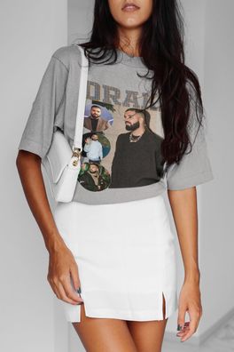 Aubrey Drake Graham American Rapper T- Shirt Damen Oversize Baumwolle S-XXXL