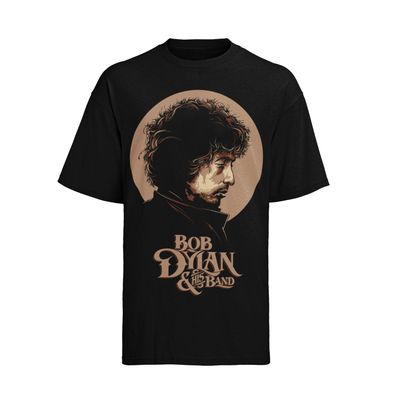 Retro BOB DYLAN Band konzert 70s 80s 90s Damen T-Shirt Bio-Baumwolle S-XXXL