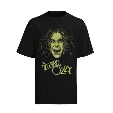 Retro THE WIZARD OF OZZY konzert 70s 80s 90s Damen T-Shirt Bio-Baumwolle S-XXXL
