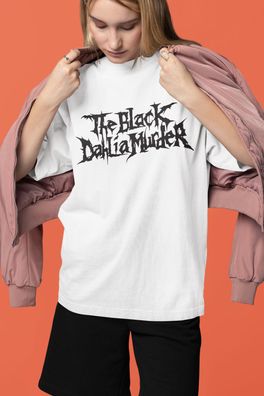 Retro THE BLACK DAHLIA MURDER concert 80s 90s Damen T-Shirt Bio-Baumwolle S-XXXL