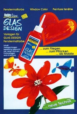 GLAS DESIGN Vorlagenbogen "Zum Fliegen, Pflücken, ...."