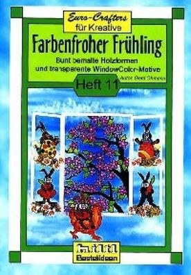 Malvorlagenheft "Farbenfroher Frühling"