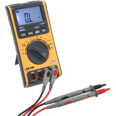 InLine® 43116 Multimeter 5-in-1, mit Temperatur-, Luftfeuchte-, Helligkeits- und