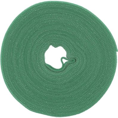 InLine® 59934C Kabelbinder, Klettverschlussband 16mm, grün, 10m