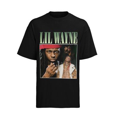 Lill Wayne american US rapper Herren T-Shirt Baumwolle S-XXXL