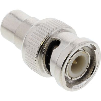 InLine® 99321 Video Adapter, 1x Cinch Buchse auf BNC Stecker