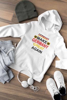 Make Germany Great Again Bundesadler Deutschland Kinder Kapuzenpullover Hoodie