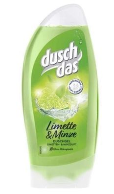 Duschdas Prickelnd Frisch Duschgel Limette Minze 3x250ml