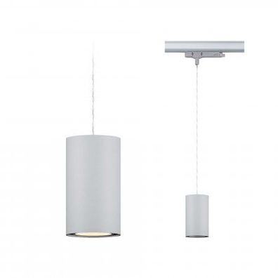 Paulmann 96612 ProRail3 LED Schienenpendel Kratos 3000K 3000lm Silber