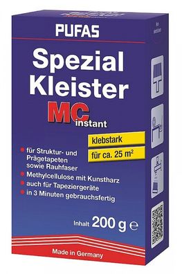 Pufas Spezial-Kleister MC instant 0,2 kg