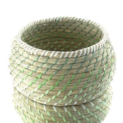 GASPER Korb L aus Seegras geflochten Ø ca. 30 cm