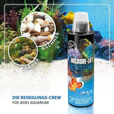 Microbe-Lift Substrate Cleaner - Mulm- & Schmutzentfernung Aquaristik