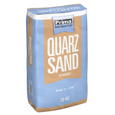 Prima Quarzsand getr. 0,1-0,5mm - Menge: 1 Sack