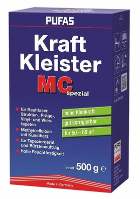 Pufas Kraft-Kleister MC spezial 0,5 kg